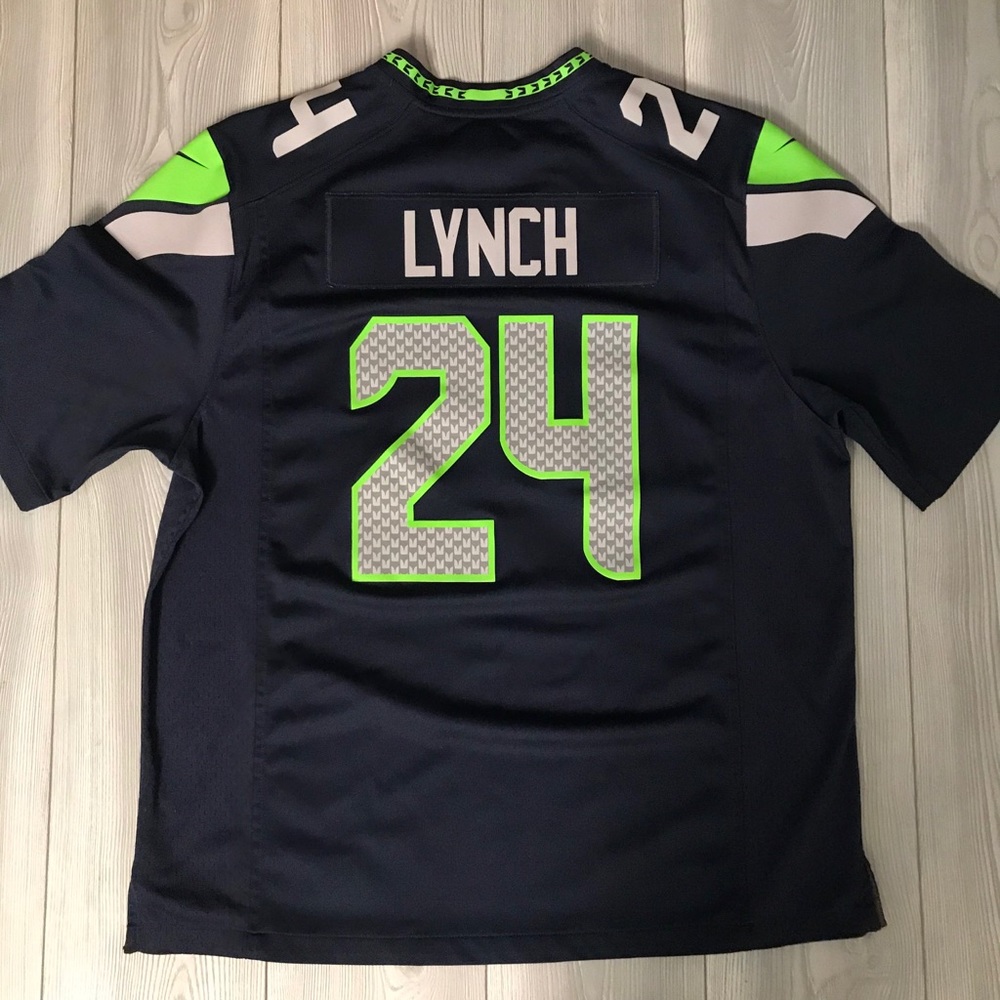 Seahawks Lynch Jersey XL